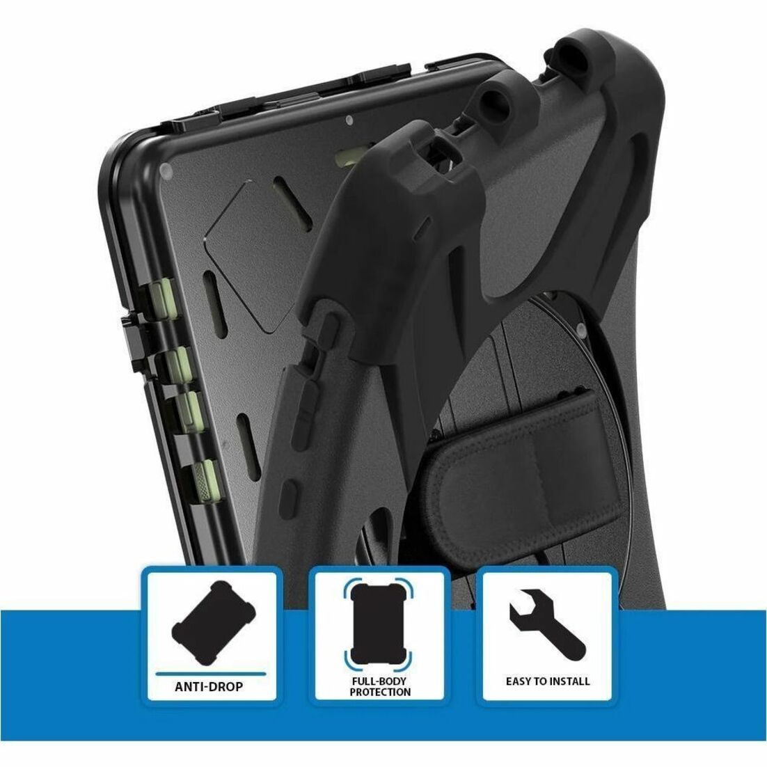 Strike Rugged Carrying Case Samsung Galaxy Tab Active5 Pro Tablet - Alternate view 10