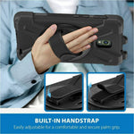 Strike Protector Rugged Carrying Case Samsung Galaxy Tab Active5, Galaxy Tab Active3 Tablet - Black - Alternate view 8