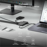 Belkin Connect USB Type C Docking Station for Workstation - Charging Capability - Memory Card Reader - microSD, SD - Space Gray - Portable
