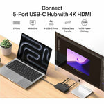 Belkin Connect USB Type C Docking Station for Notebook, Monitor, Hard Drive, Webcam, Tablet, Smartphone, Computer - Charging Capability - Alternate view 6