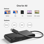 Belkin Connect USB Type C Docking Station for Notebook, Monitor, Hard Drive, Webcam, Tablet, Smartphone, Computer - Charging Capability - Alternate view 11