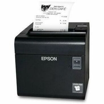 Epson TM-L90II-692 Mobile POS Direct Thermal Printer - Monochrome - Label/Receipt Print - Ethernet - USB - Serial - With Cutter - Dark Grey - Alternate view 6