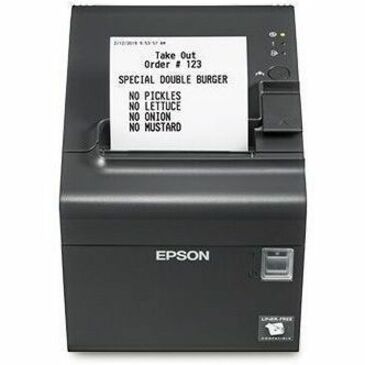 Epson TM-L90II-692 Mobile POS Direct Thermal Printer - Monochrome - Label/Receipt Print - Ethernet - USB - Serial - With Cutter - Dark Grey - Alternate view 7