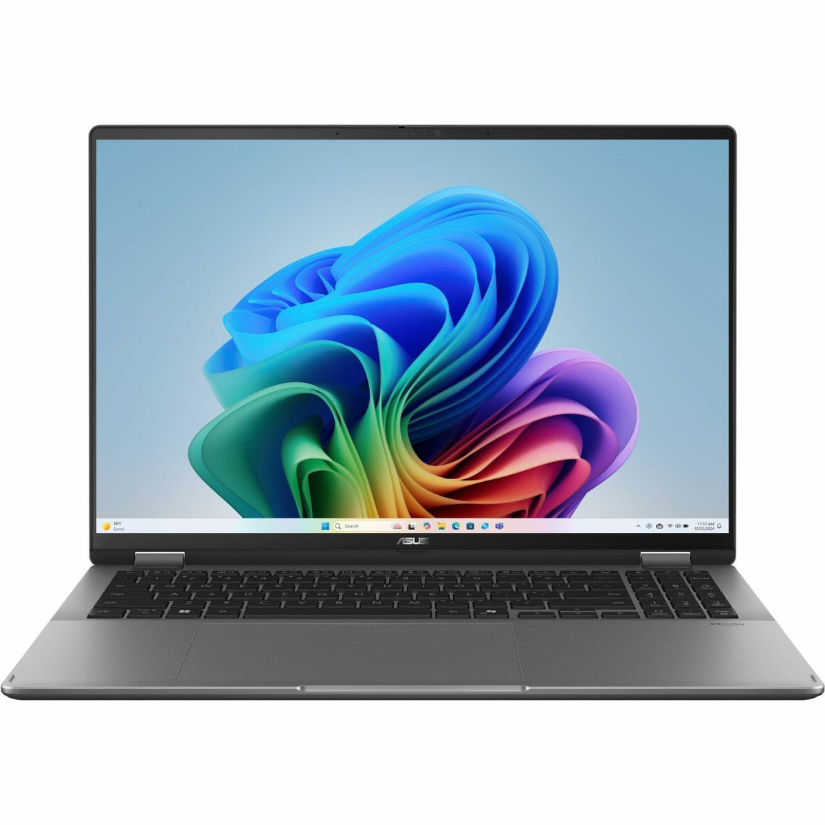 Asus Vivobook 16 Flip TP3607 TP3607SA-SI704X 16' Touchscreen Convertible Copilot+ PC 2 in 1 Notebook - WUXGA - 60 Hz - Intel Core Ultra 7 258V - 32 GB - 1 TB SSD - Matte Gray