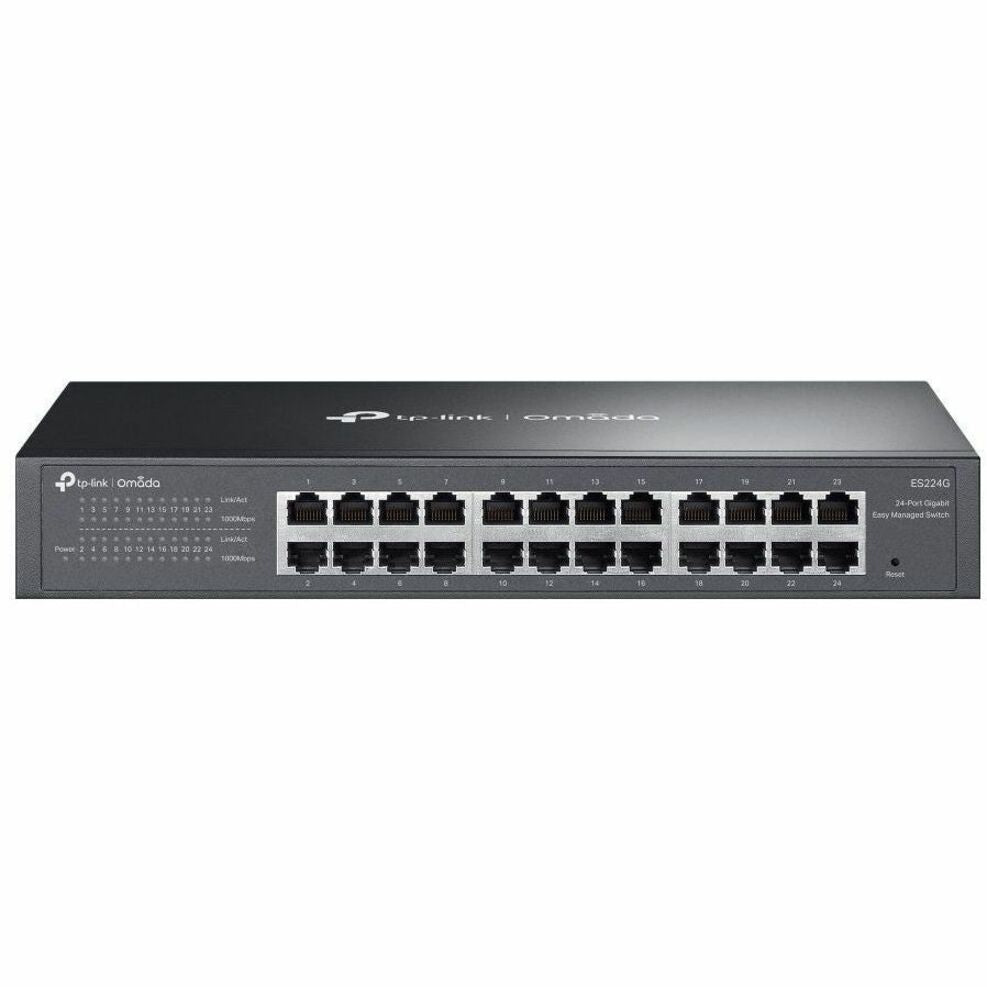 Omada ES224G 24 Ports Manageable Ethernet Switch - Gigabit Ethernet - 10/100/1000Base-T