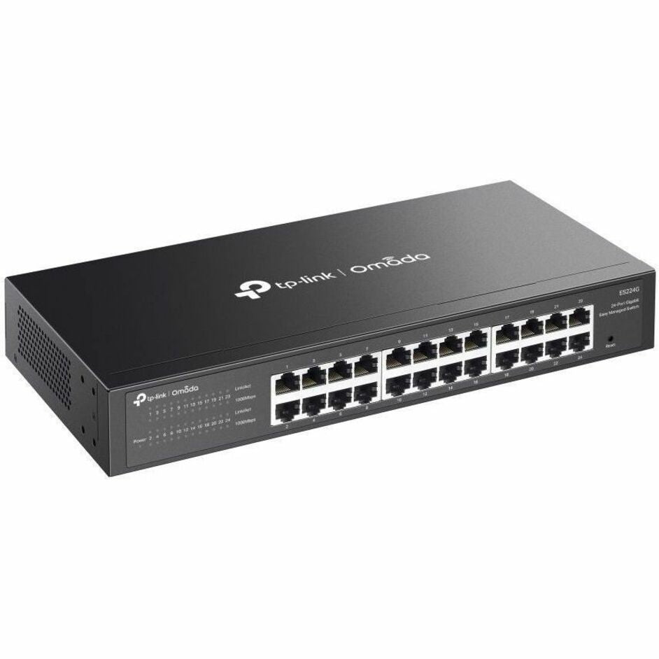 Omada ES224G 24 Ports Manageable Ethernet Switch - Gigabit Ethernet - 10/100/1000Base-T