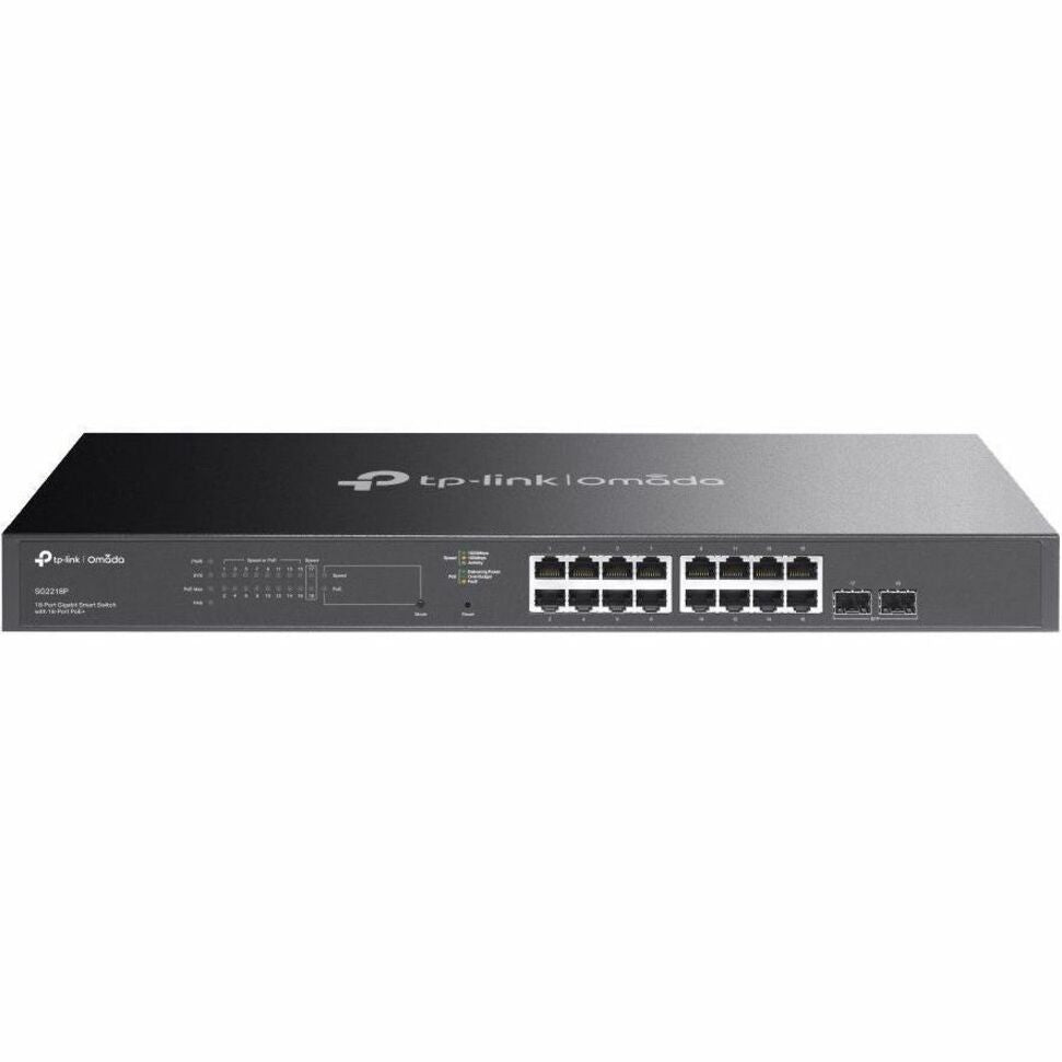 TP-Link Omada SG2218P 16 Ports Manageable Ethernet Switch - Gigabit Ethernet - 10/100/1000Base-T, 1000Base-X