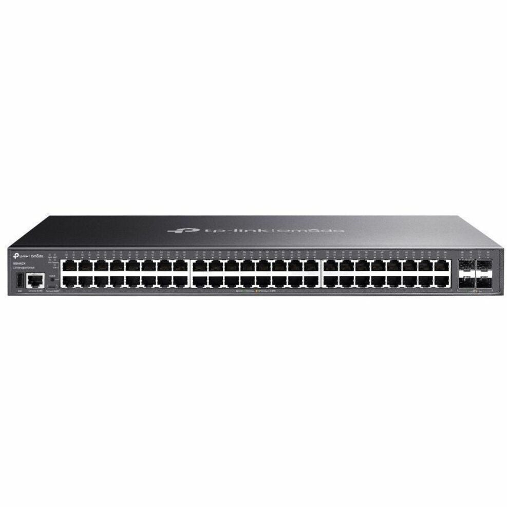 Omada SG5452X 48 Ports Manageable Ethernet Switch - Gigabit Ethernet, 10 Gigabit Ethernet - 10/100/1000Base-T, 10GBase-X