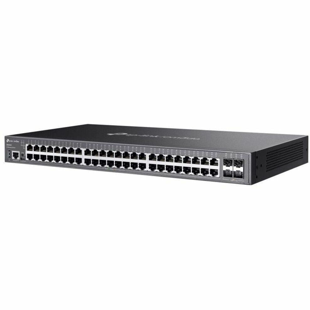 Omada SG5452X 48 Ports Manageable Ethernet Switch - Gigabit Ethernet, 10 Gigabit Ethernet - 10/100/1000Base-T, 10GBase-X