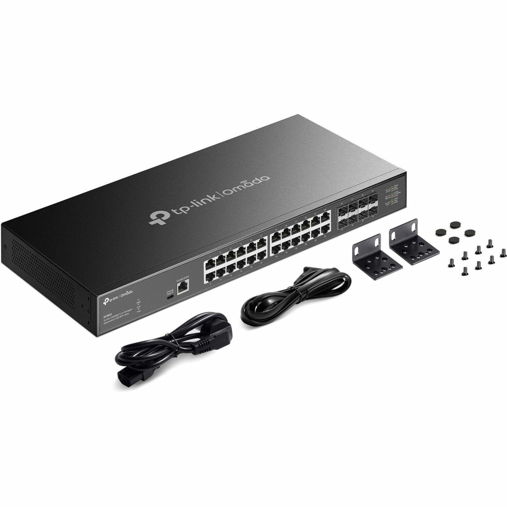 Omada SX3832 24 Ports Manageable Ethernet Switch - 10 Gigabit Ethernet - 10GBase-T, 10GBase-X