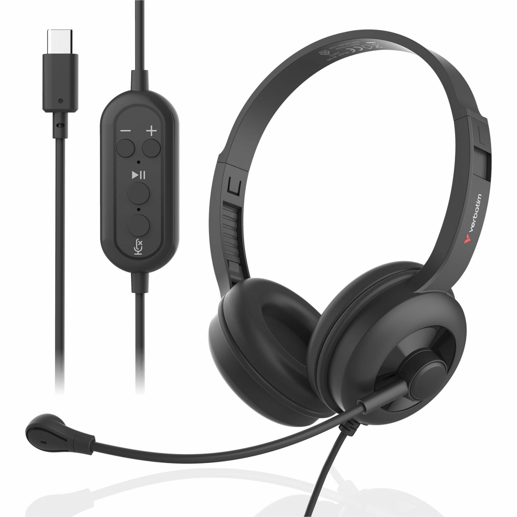 Verbatim Wired Over-the-head, On-ear Stereo Headset