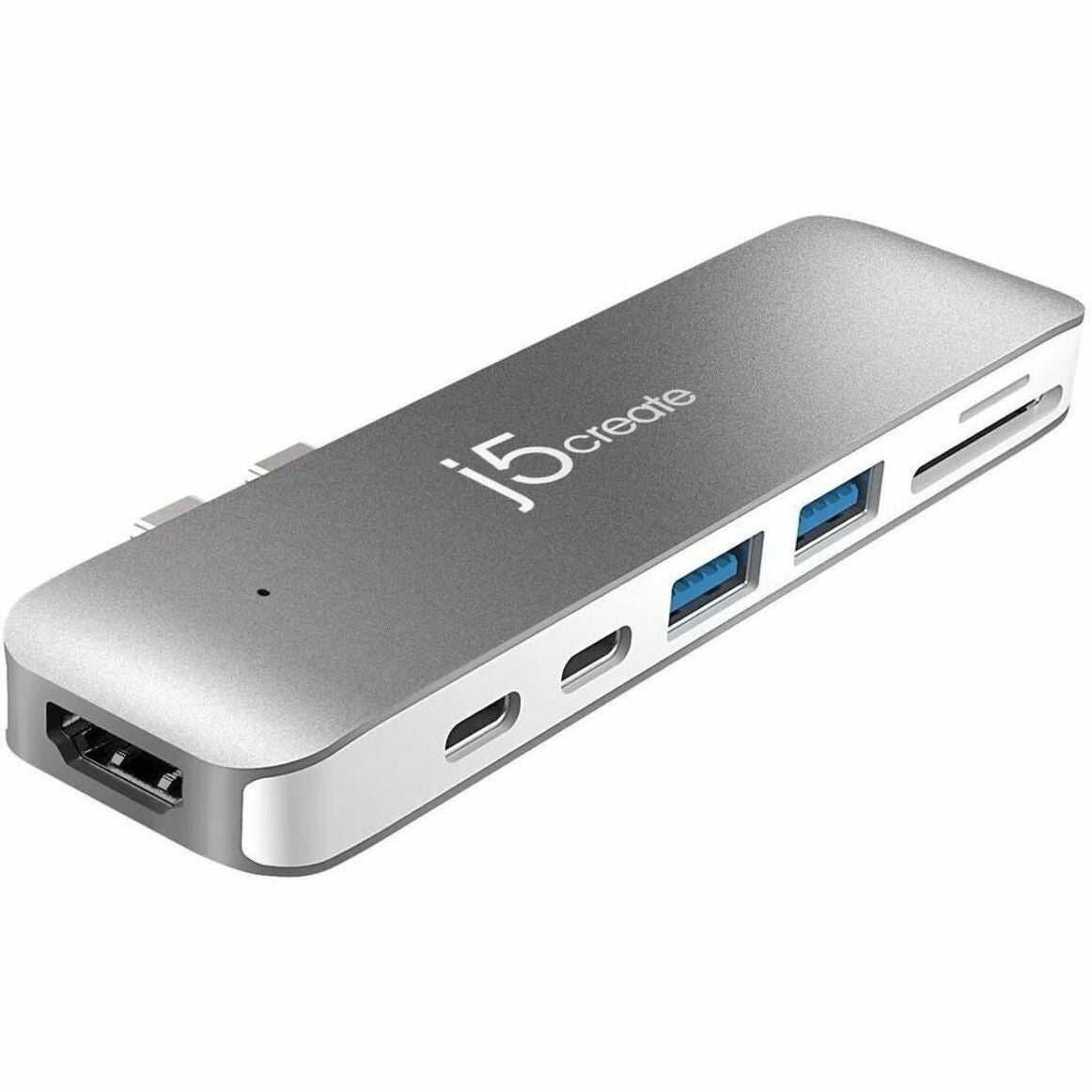 j5create UltraDrive JCD382 Thunderbolt 3 Docking Station for MacBook - Charging Capability - Memory Card Reader - SD