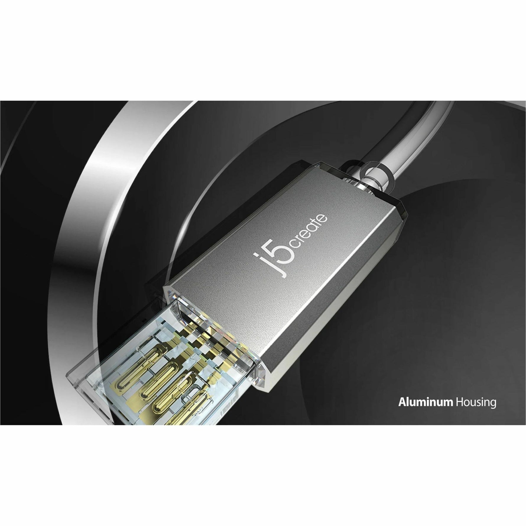 j5create JUCX35 10 cm USB/USB-C Data Transfer Cable - 1 - Alternate view 7