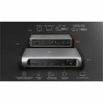 j5create JTD568 Thunderbolt 4 Docking Station for Notebook, MacBook, Mobile Device - Charging Capability - Memory Card Reader - SD - 135 W - Space Gray - Alternate view 10