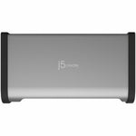 j5create JTD568 Thunderbolt 4 Docking Station for Notebook, MacBook, Mobile Device - Charging Capability - Memory Card Reader - SD - 135 W - Space Gray - Alternate view 8