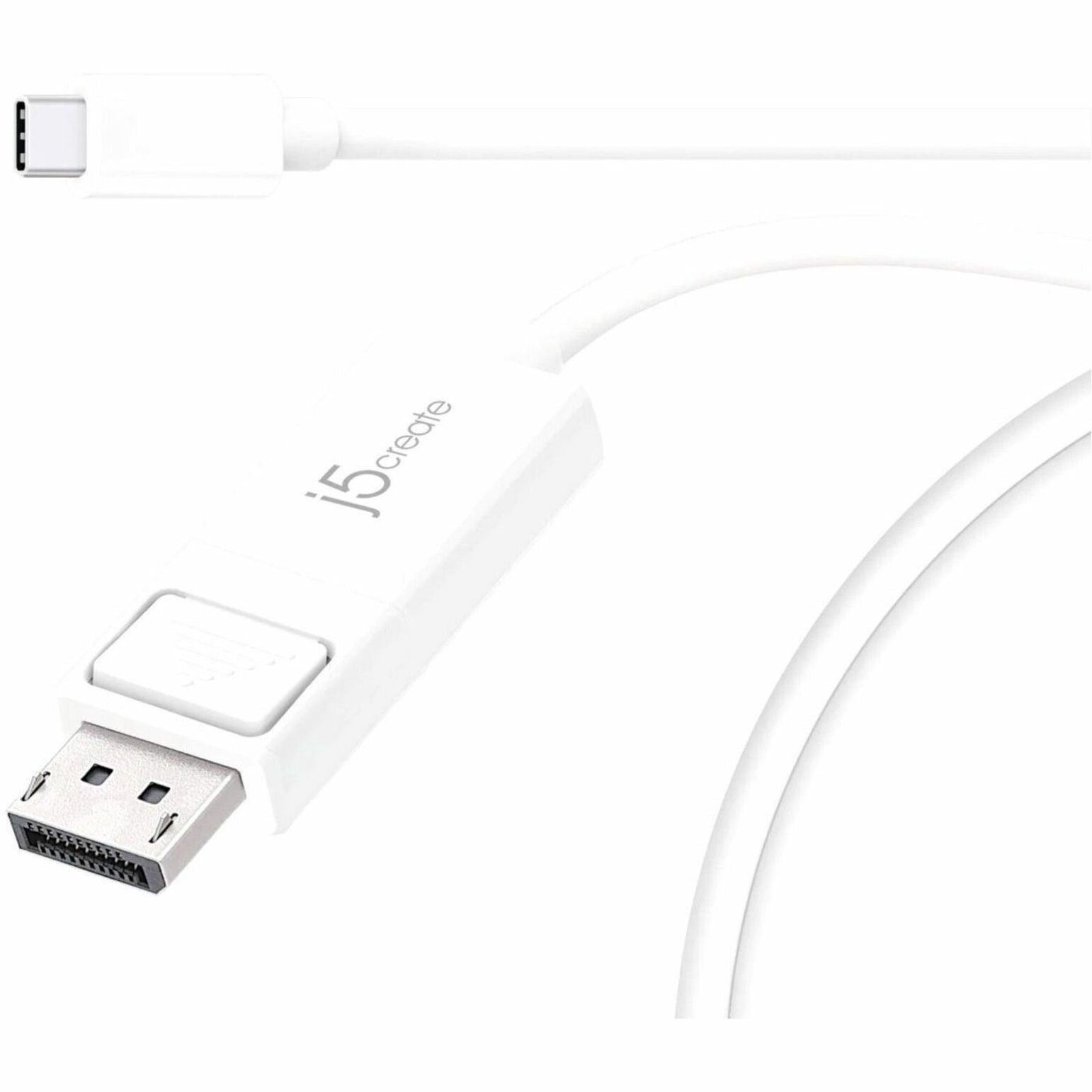 j5create JCA141 1.20 m DisplayPort/USB-C A/V Cable