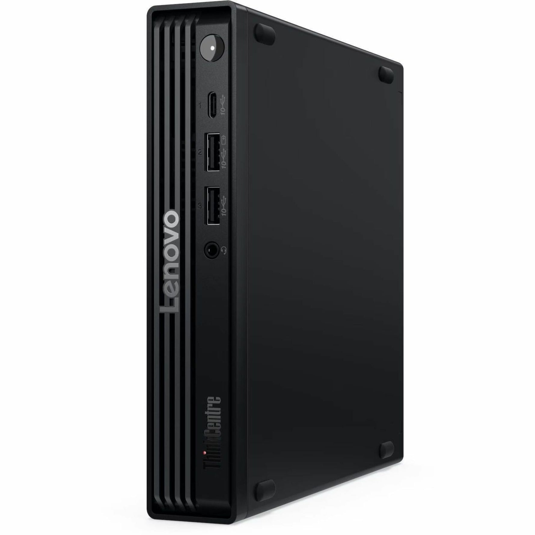 Lenovo ThinkCentre M70q Gen 6 13A4000BAU Desktop Computer - Intel Core Ultra 7 265T - 32 GB - 512 GB PCI Express NVMe 4.0 x4 SSD - Tiny - Black
