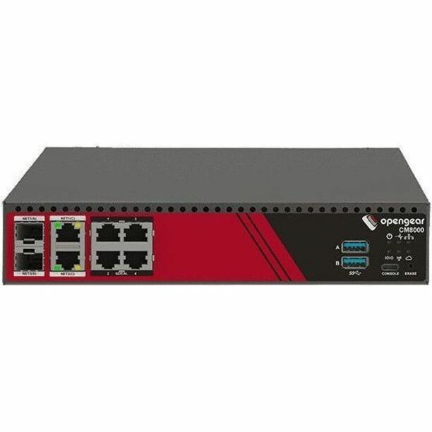 Opengear CM8004 Device Server - Top view