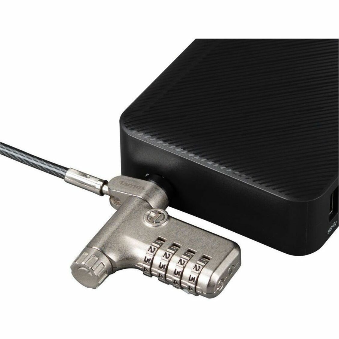 Targus DEFCON ASP106RGLXS Cable Lock For Notebook, Docking Station, Monitor - Alternate view 9