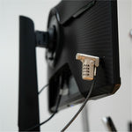 Targus DEFCON ASP106RGLXS Cable Lock For Notebook, Docking Station, Monitor - Alternate view 14