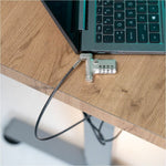 Targus DEFCON ASP106RGLXS Cable Lock For Notebook, Docking Station, Monitor - Alternate view 12