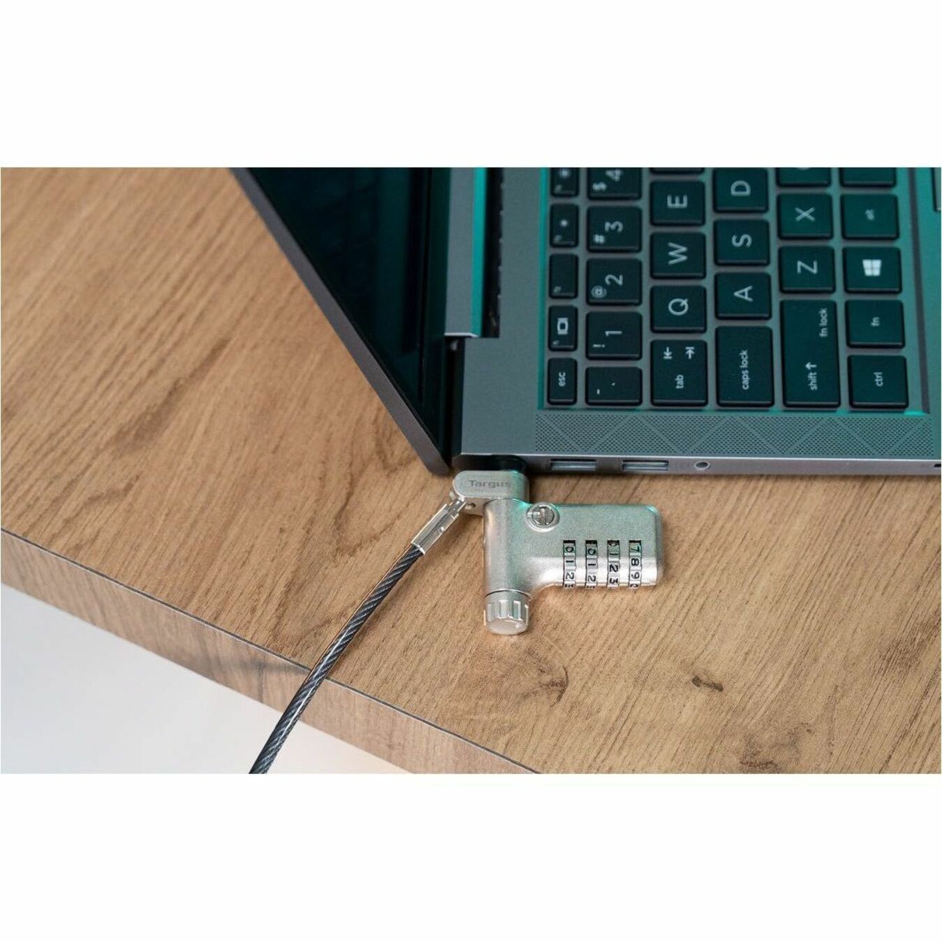 Targus DEFCON ASP106RGLXS Cable Lock For Notebook, Docking Station, Monitor - Alternate view 21