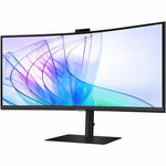Samsung ViewFinity S6 S34C650VEE 34' Class Webcam UW-QHD Curved Screen LCD Monitor - 21:9 - Black