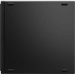 Lenovo ThinkCentre M70q Gen 6 13A4000CAU Desktop Computer - Intel Core Ultra 7 2nd Gen 265T - 32 GB - 1 TB PCI Express NVMe 4.0 x4 SSD - Tiny - Black - Bottom view