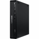 Lenovo ThinkCentre M70q Gen 6 13A4000CAU Desktop Computer - Intel Core Ultra 7 2nd Gen 265T - 32 GB - 1 TB PCI Express NVMe 4.0 x4 SSD - Tiny - Black