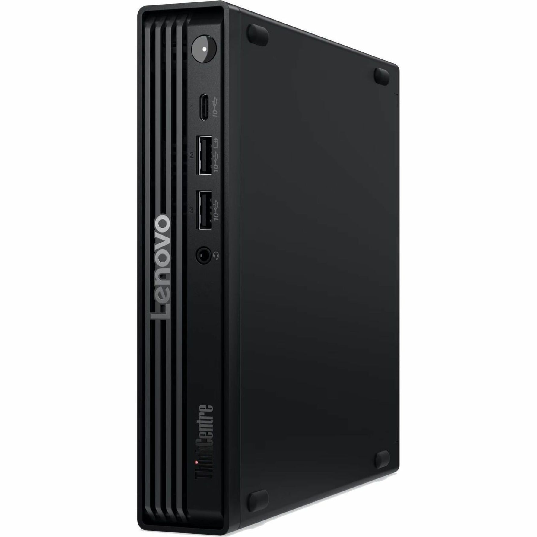 Lenovo ThinkCentre M70q Gen 6 13A4000CAU Desktop Computer - Intel Core Ultra 7 2nd Gen 265T - 32 GB - 1 TB PCI Express NVMe 4.0 x4 SSD - Tiny - Black