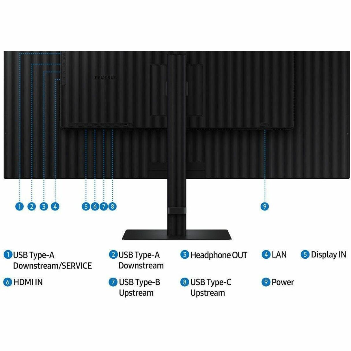 Samsung ViewFinity S8 S37D800UAE 37' Class 4K UHD LED Monitor - 16:9
