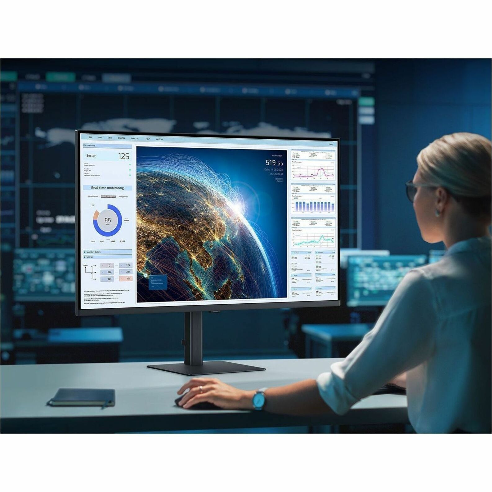 Samsung ViewFinity S8 S37D800UAE 37' Class 4K UHD LED Monitor - 16:9