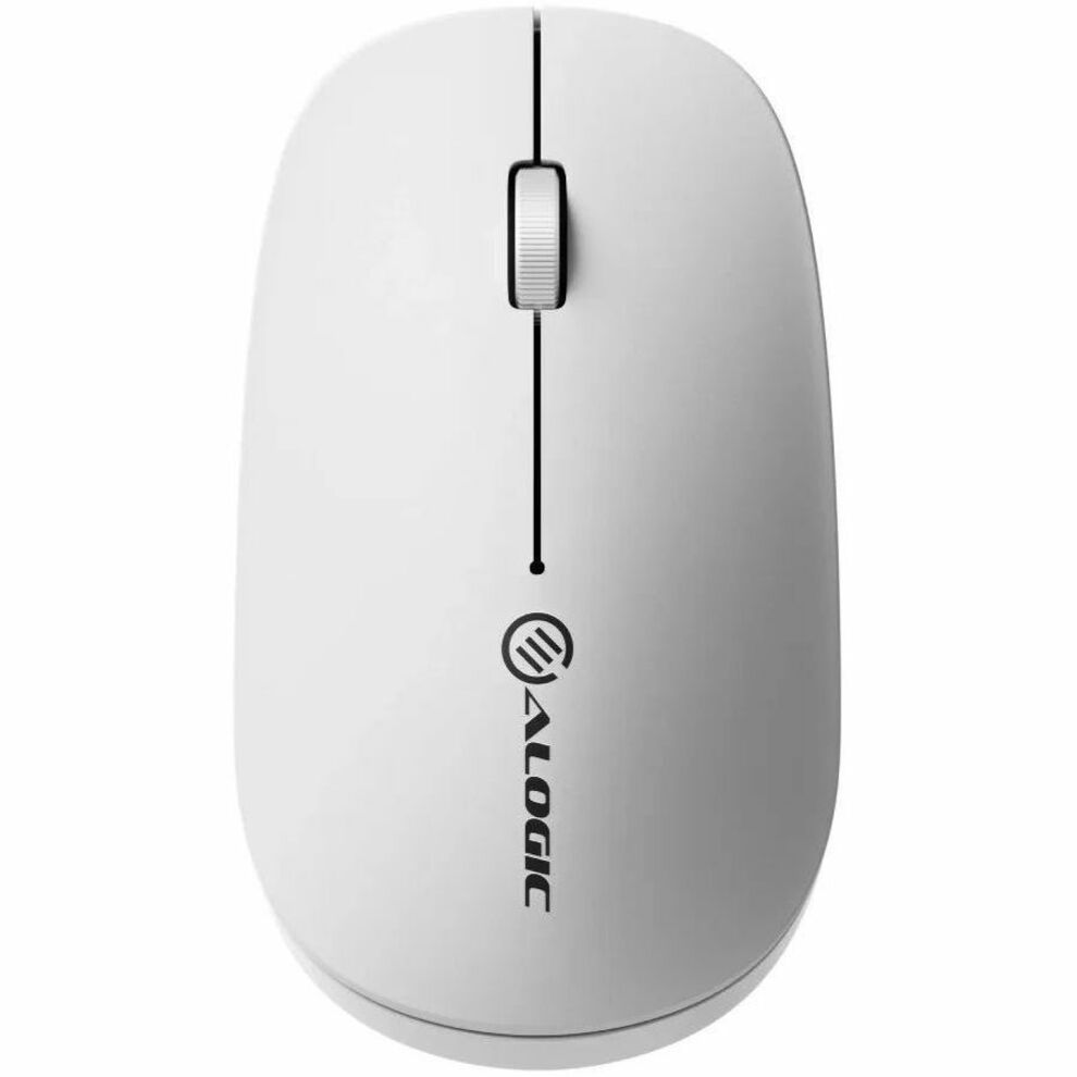 Alogic Echelon Mouse - Bluetooth/Radio Frequency - USB Type A - White