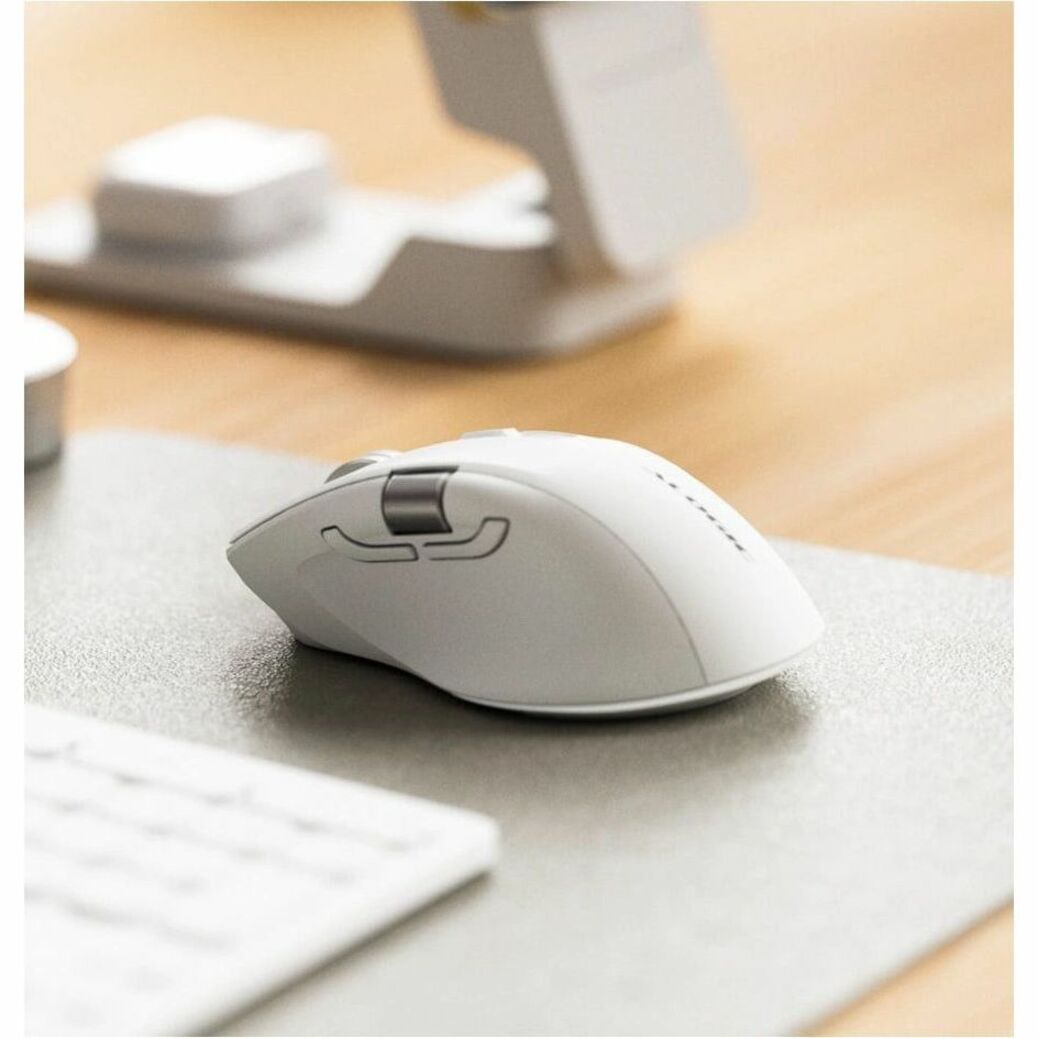 Alogic APEX Mouse - Bluetooth/Radio Frequency - 7 Programmable Button(s) - White - Alternate view 11