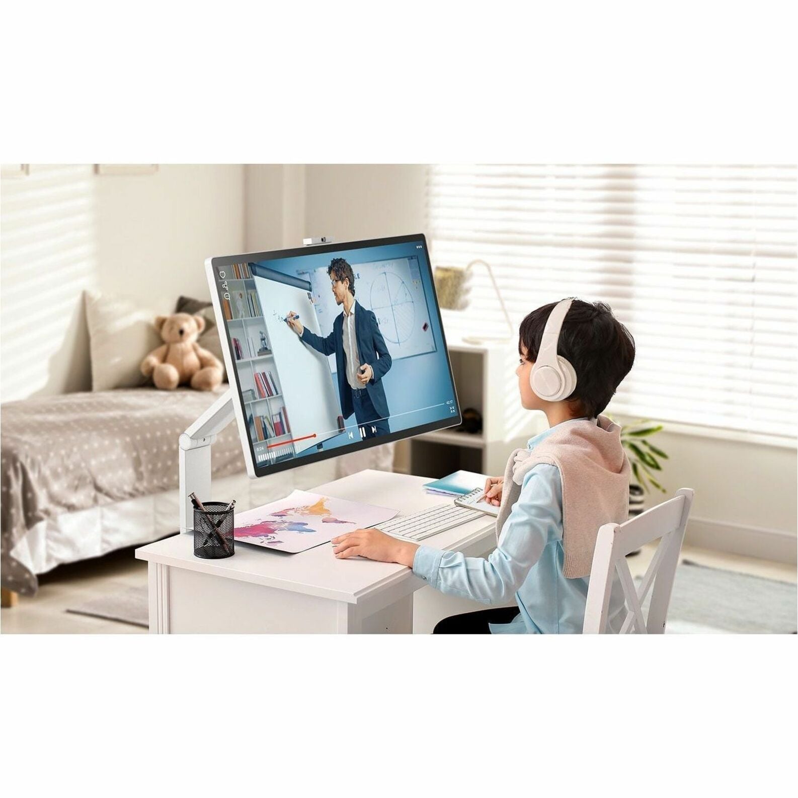 LG 32U889SA-W 32' Class Smart LCD Touchscreen Monitor - 16:9 - 5 ms - Alternate view 20