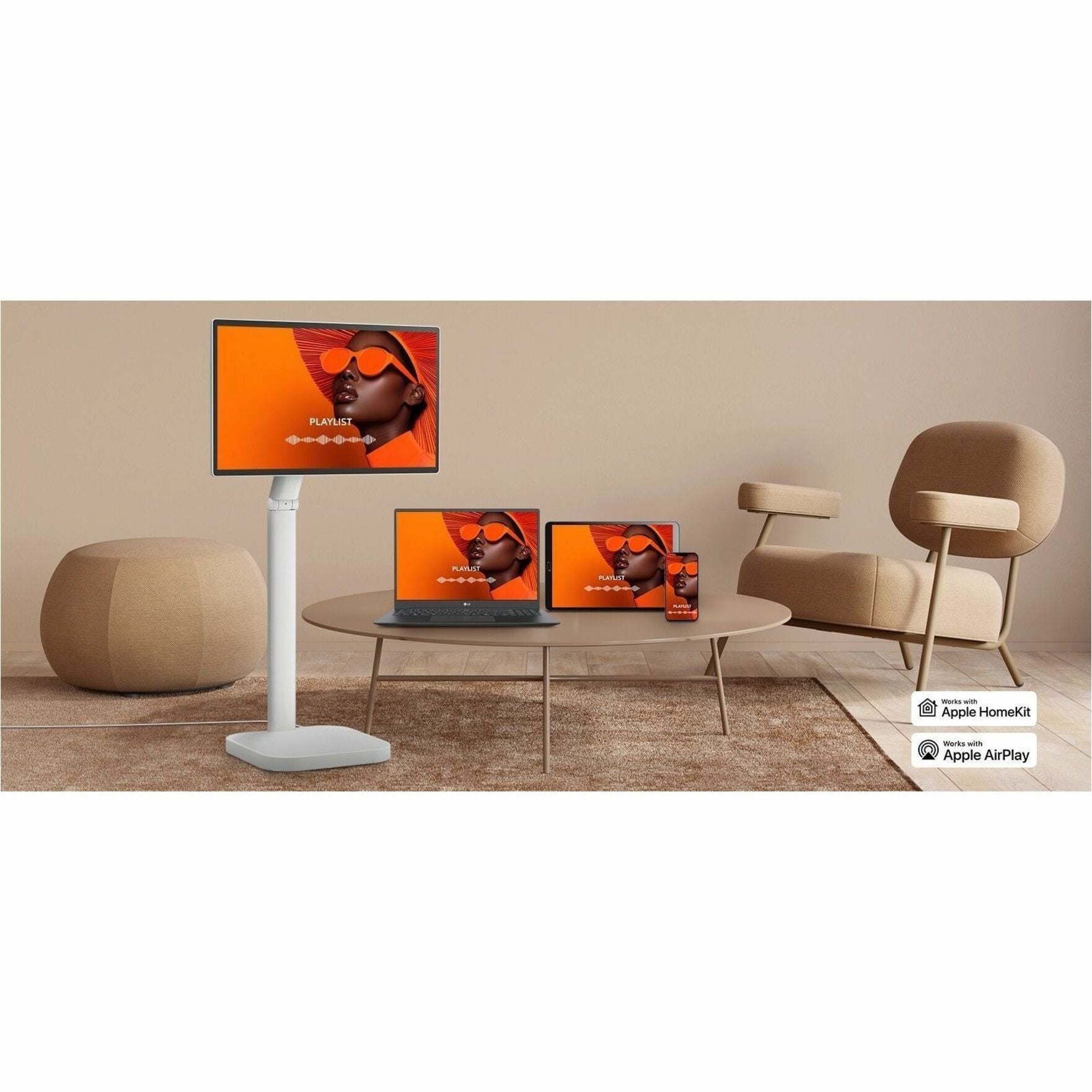 LG 32U889SA-W 32' Class Smart LCD Touchscreen Monitor - 16:9 - 5 ms - Alternate view 40