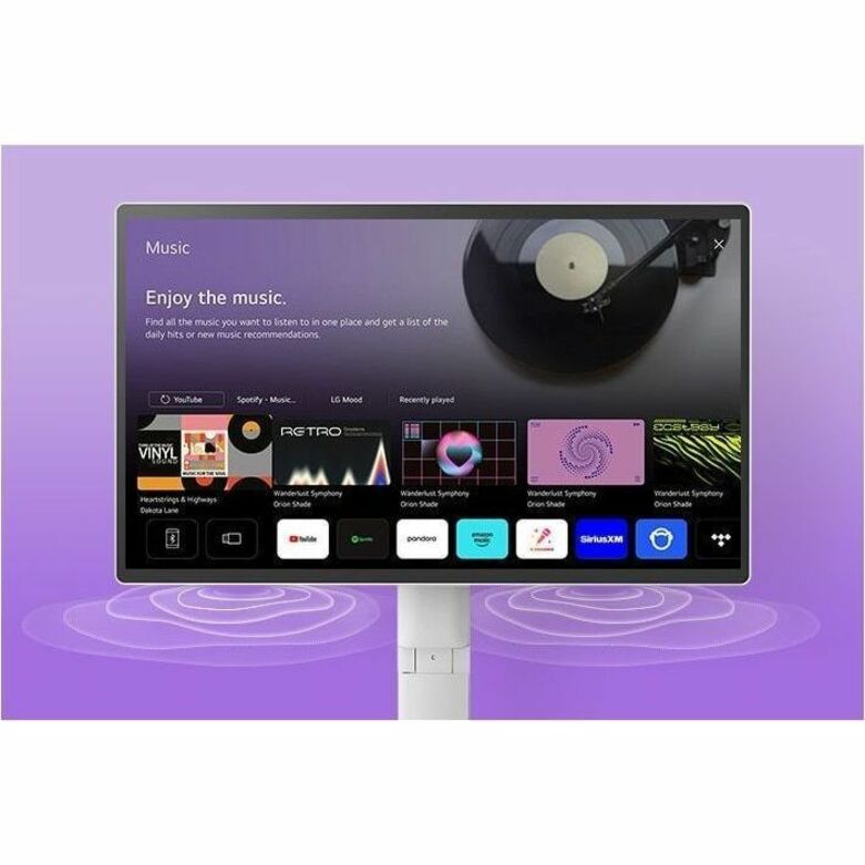 LG 32U889SA-W 32' Class Smart LCD Touchscreen Monitor - 16:9 - 5 ms - Alternate view 30