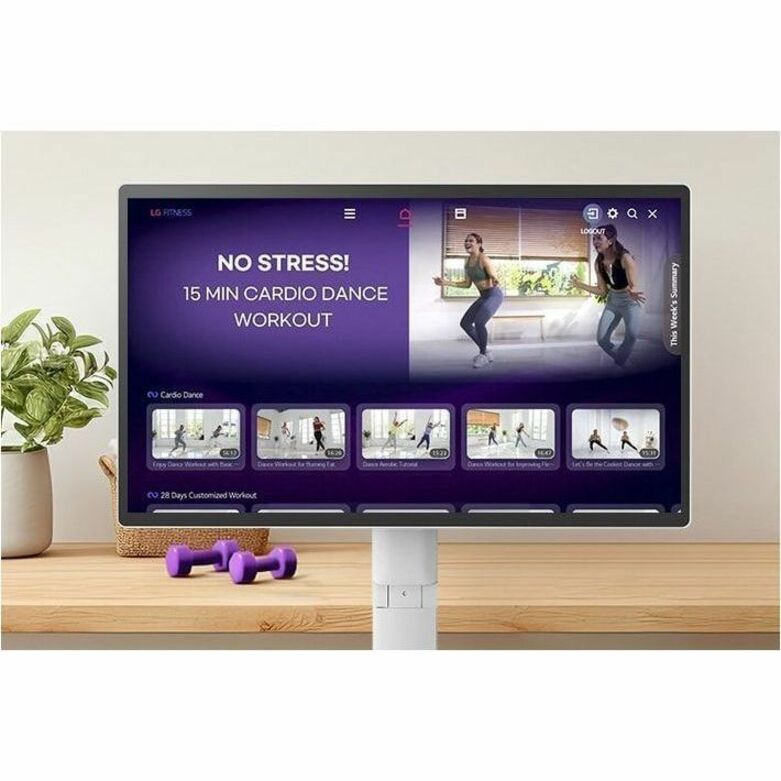 LG 32U889SA-W 32' Class Smart LCD Touchscreen Monitor - 16:9 - 5 ms - Alternate view 37