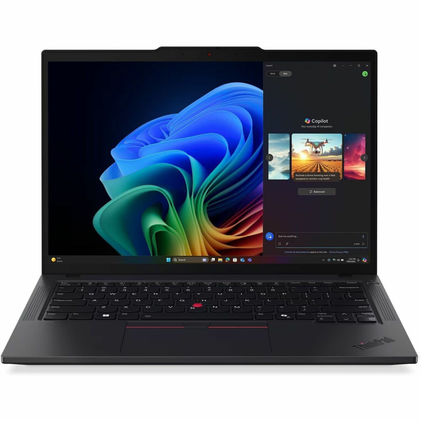 Lenovo ThinkPad T14 Gen 6 21QG004KAU 14' Copilot+ PC Notebook - WUXGA - 60 Hz - Intel Core Ultra 5 228V - 32 GB - 512 GB SSD - English Keyboard - Black