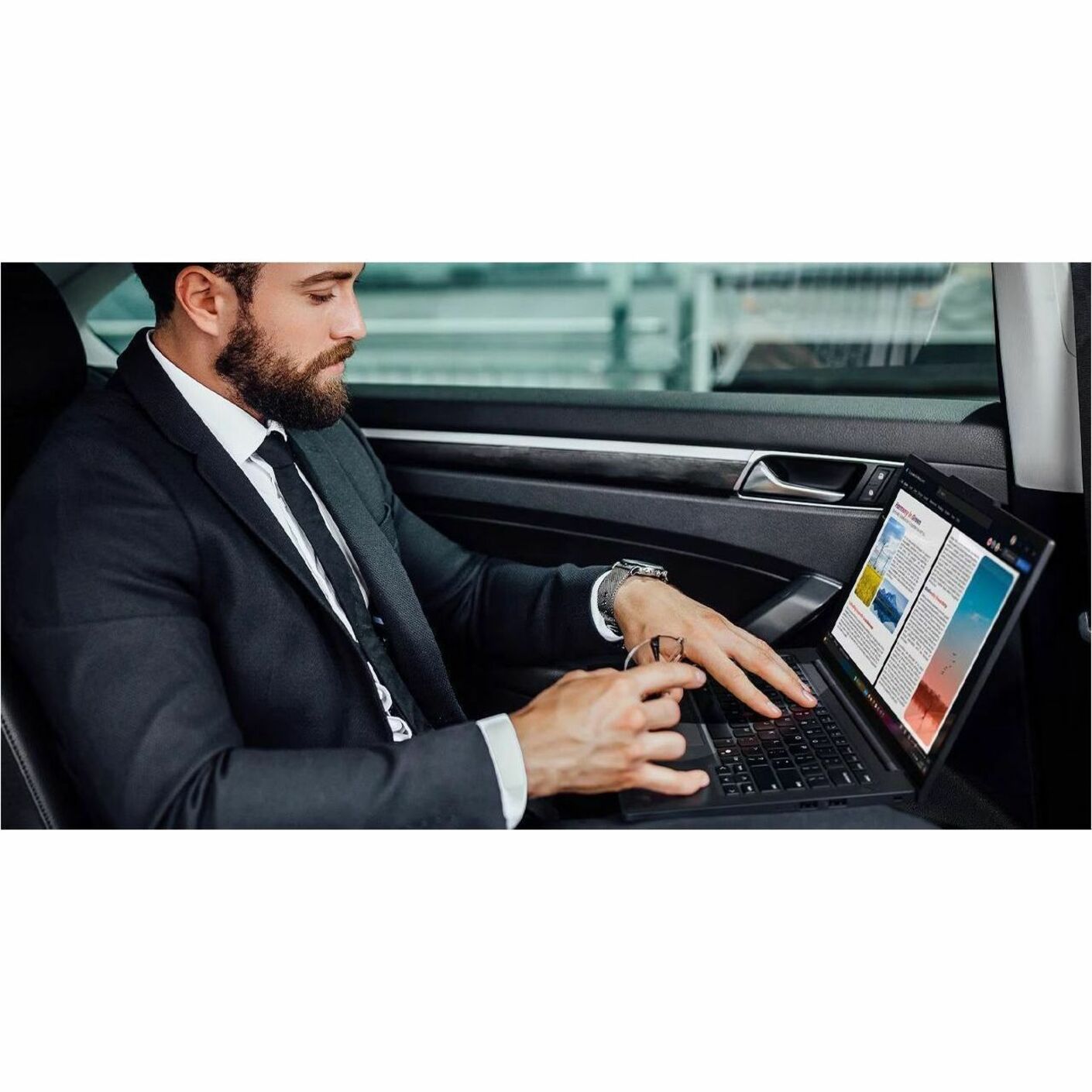 Lenovo ThinkPad T14s Gen 6 21QX00LPAU 14' Touchscreen Copilot+ PC Notebook - WUXGA - 60 Hz - Intel Core Ultra 5 238V - 32 GB - 512 GB SSD - English Keyboard - Black - Alternate view 11