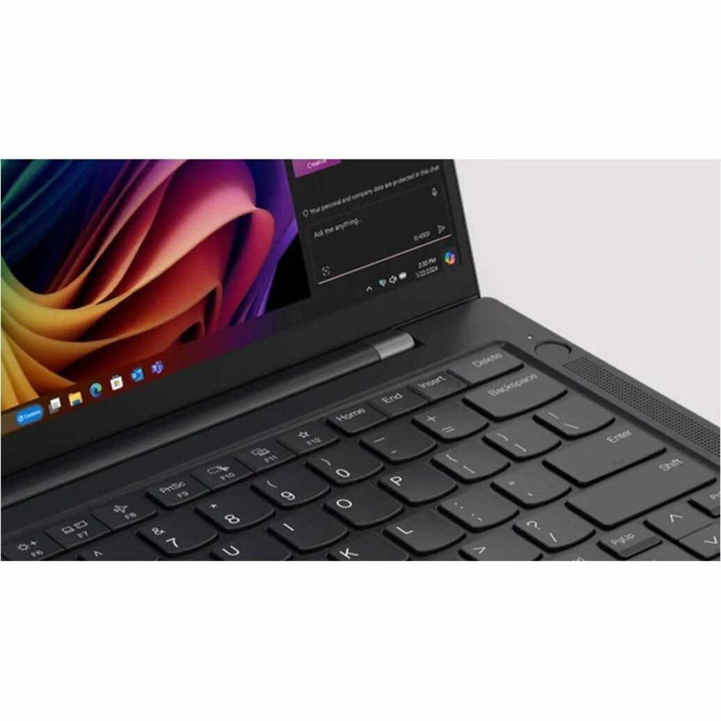 Lenovo ThinkPad T14s Gen 6 21QX00LPAU 14' Touchscreen Copilot+ PC Notebook - WUXGA - 60 Hz - Intel Core Ultra 5 238V - 32 GB - 512 GB SSD - English Keyboard - Black - Alternate view 12