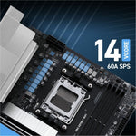 MSI PRO X870E-P WIFI Gaming Desktop Motherboard - AMD X870E Chipset - Socket AM5 - ATX - Alternate view 7