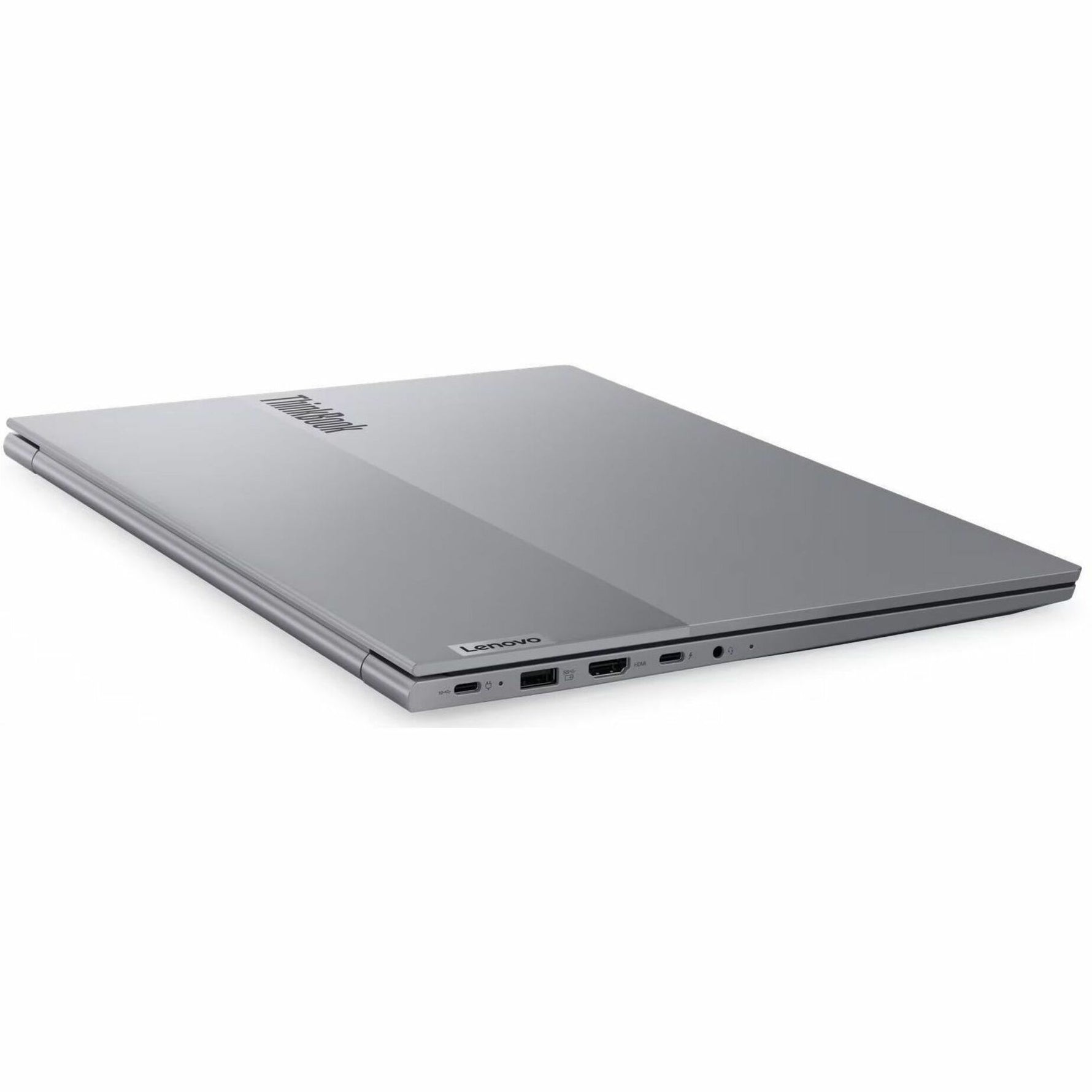 Lenovo ThinkBook 16 G9 IRL 21US005BAU 16' Notebook - WUXGA - 60 Hz - Intel Core 7 240H - 32 GB - 512 GB SSD - English Keyboard - Arctic Gray