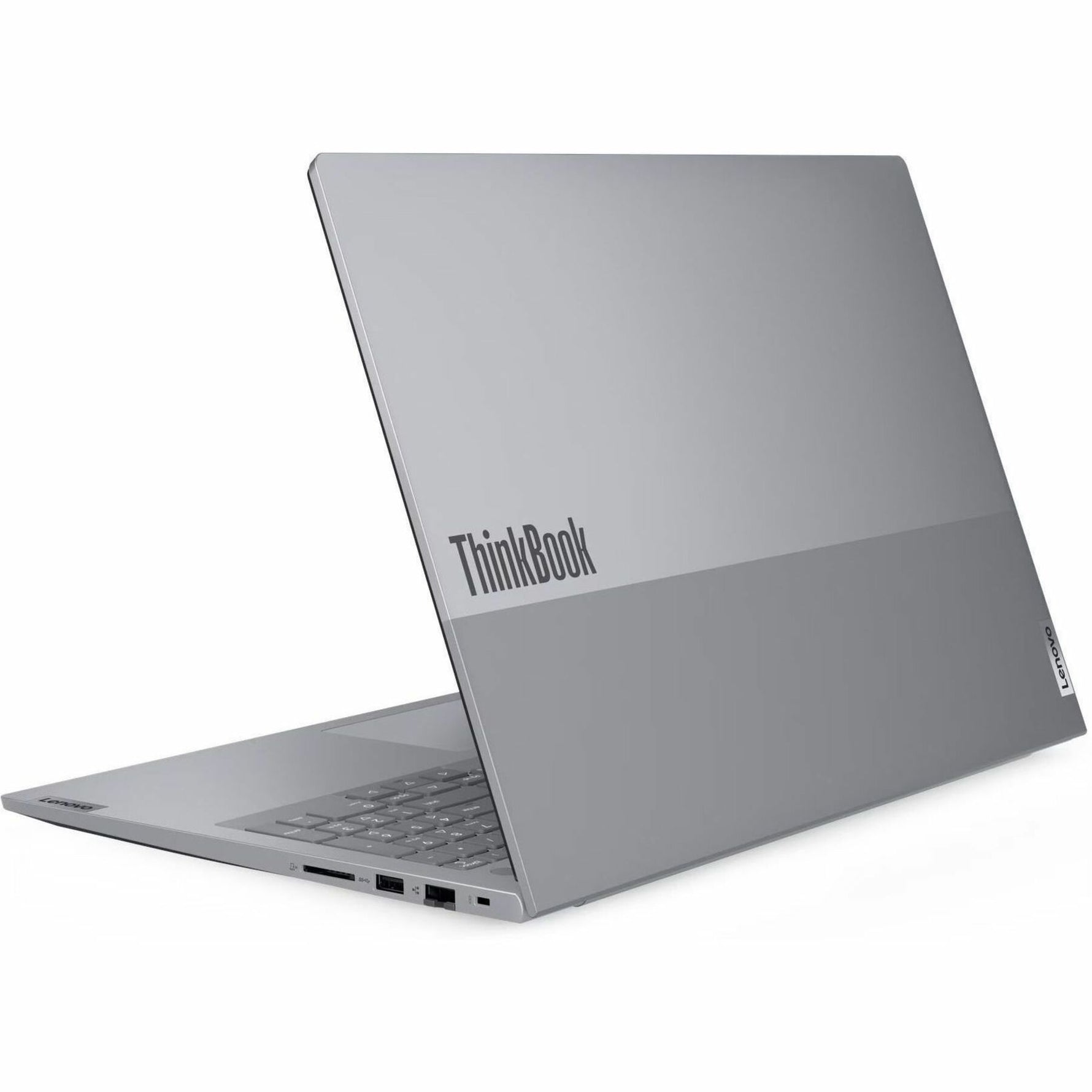 Lenovo ThinkBook 16 G9 IRL 21US005BAU 16' Notebook - WUXGA - 60 Hz - Intel Core 7 240H - 32 GB - 512 GB SSD - English Keyboard - Arctic Gray - Top view