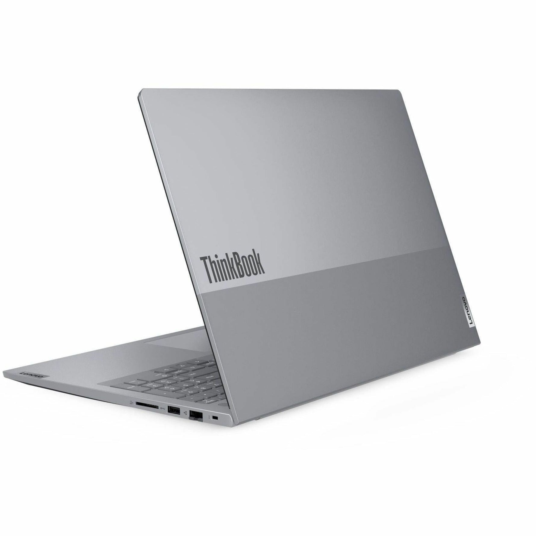 Lenovo ThinkBook 16 G9 IRL 21US0013AU 16' Notebook - WUXGA - 60 Hz - Intel Core 7 240H - 16 GB - 512 GB SSD - English Keyboard - Arctic Gray - Top view