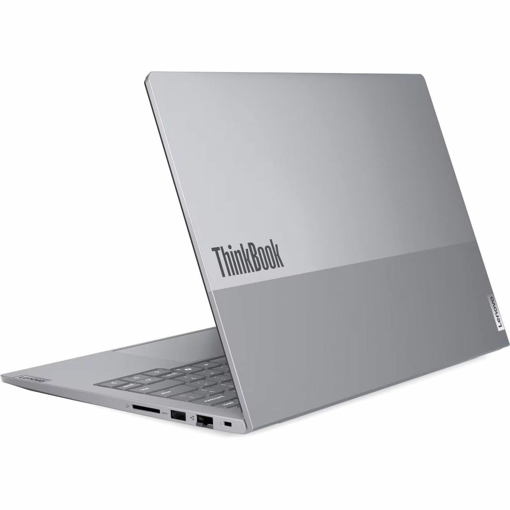 Lenovo ThinkBook 14 G9 IRL 21UY001UAU 14' Notebook - WUXGA - Intel Core 5 210H - 16 GB - 512 GB SSD - English Keyboard - Arctic Gray - Top view