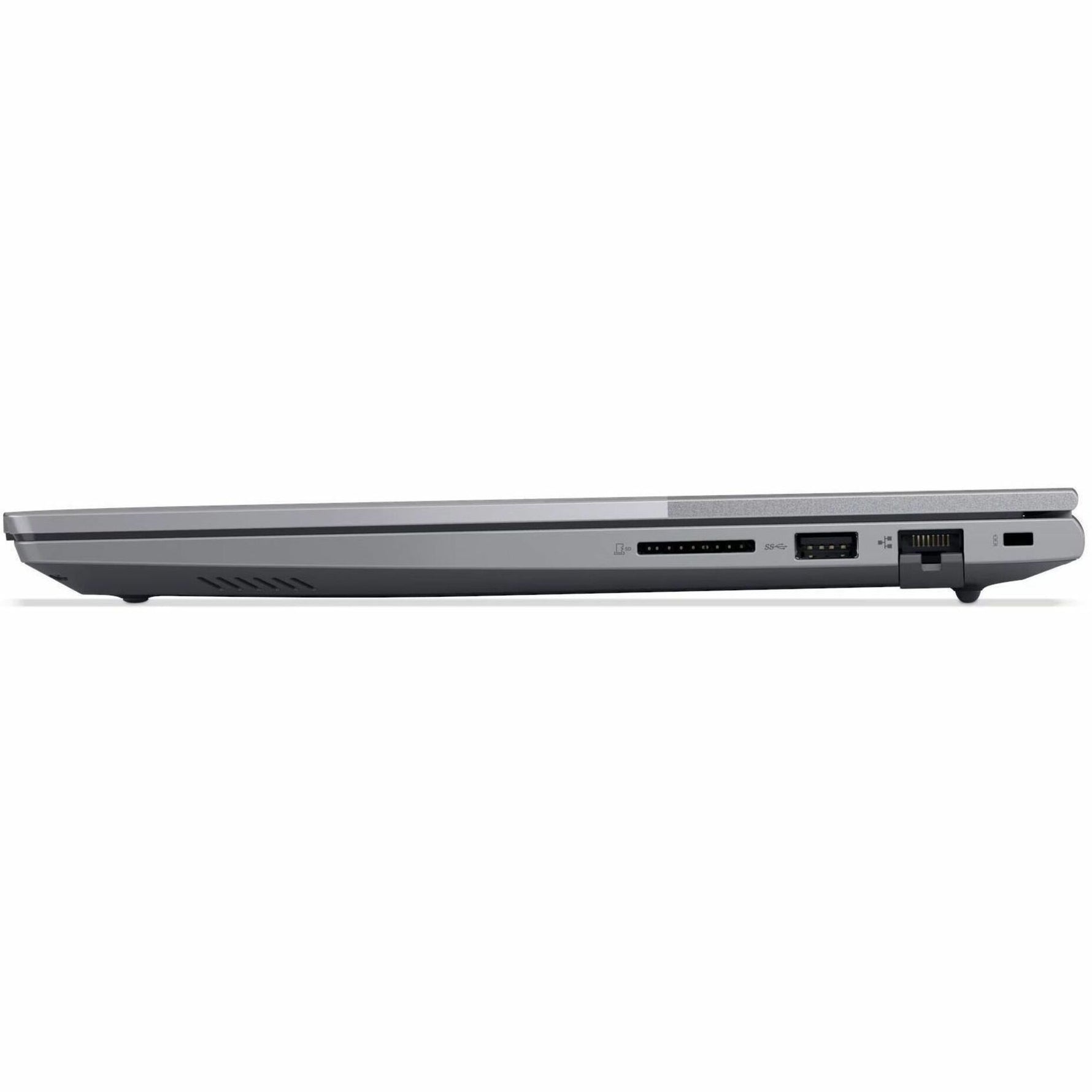 Lenovo ThinkBook 14 G9 IRL 21UY001UAU 14' Notebook - WUXGA - Intel Core 5 210H - 16 GB - 512 GB SSD - English Keyboard - Arctic Gray - Left view