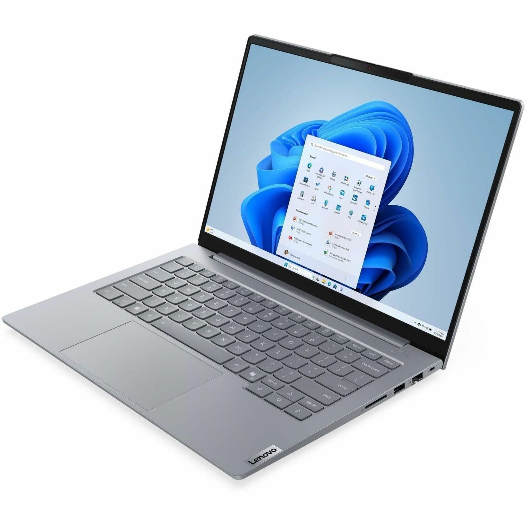Lenovo ThinkBook 14 G9 IRL 21UY001VAU 14' Notebook - WUXGA - Intel Core 7 240H - 16 GB - 512 GB SSD - English Keyboard - Arctic Gray
