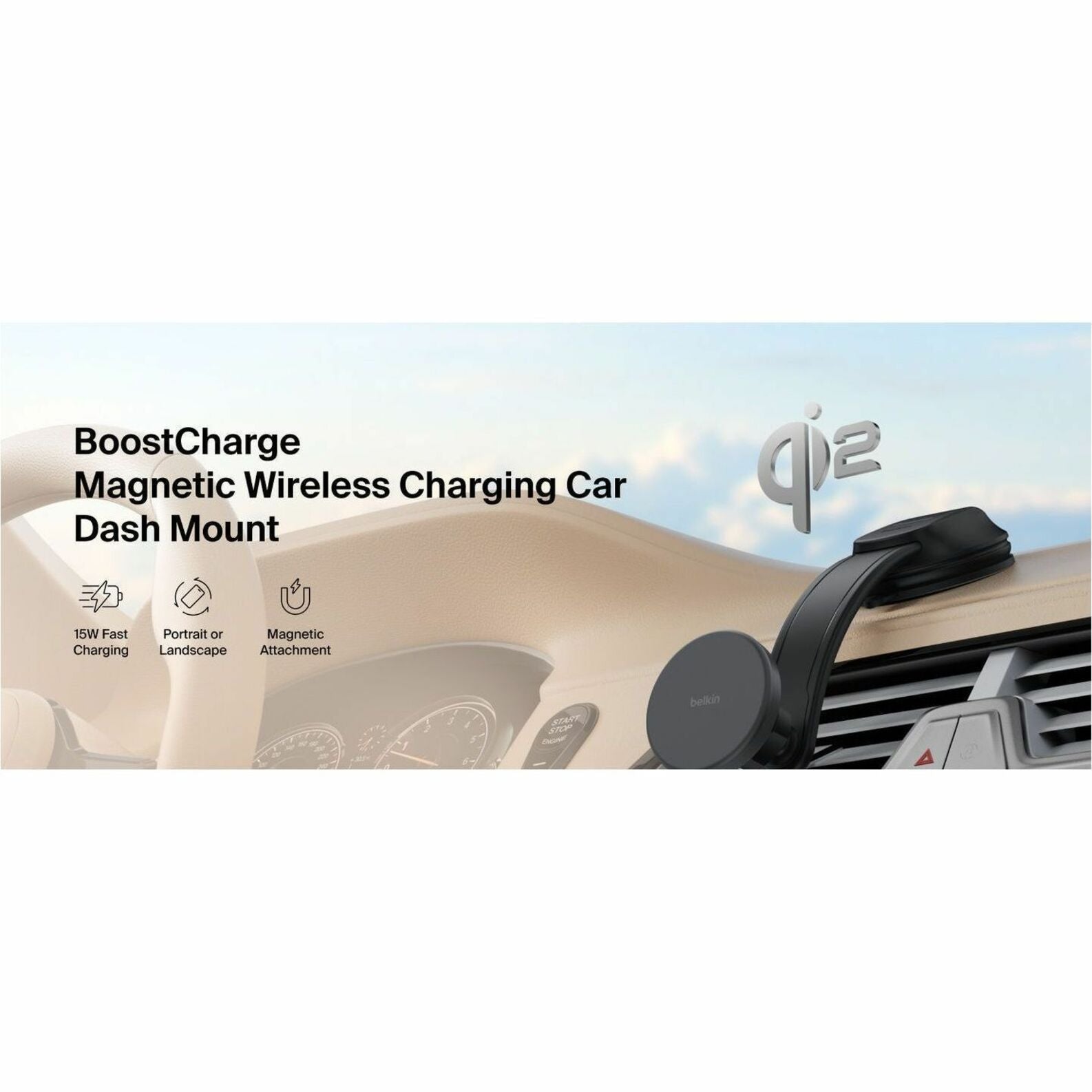 Belkin BoostCharge Smartphone, Car, iPhone SmartPhone Holder - Alternate view 9