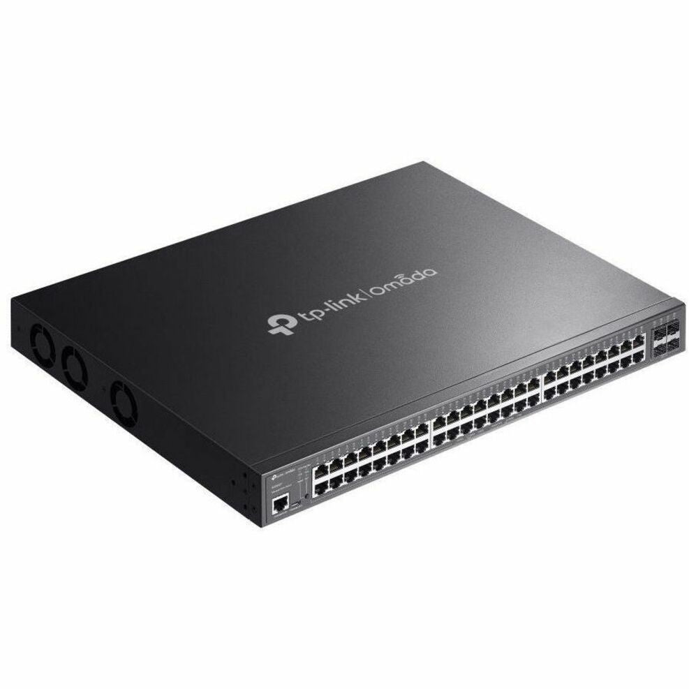 Omada SG3452X 48 Ports Manageable Ethernet Switch - Gigabit Ethernet, 10 Gigabit Ethernet - 10GBase-X, 10/100/1000Base-T